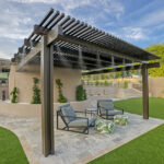 misters on pergola